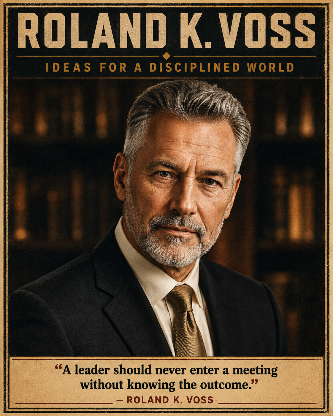 Roland K. Voss doctrine portrait